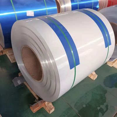 Προβερνικωμένος PVC ντυμένος χρώμα ρόλος σπειρών αργιλίου που διαμορφώνει τη μηχανή Awning αποτυπωμένα σε ανάγλυφο 0.0181.5mm