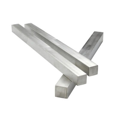 Barra quadrada de alumínio de 10mm Fornecedores Extrusão 6063 T651 50 X 50