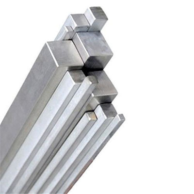 Barra quadrada de alumínio de 10mm Fornecedores Extrusão 6063 T651 50 X 50