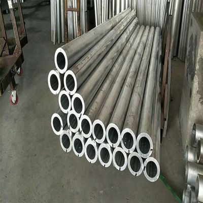Tabung Pipa Hollow Aluminium Bulat Anodized Kelas Tinggi 20/30/100/150mm 6061 Untuk Konstruksi