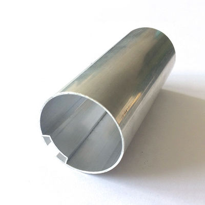 L'alluminio rotondo di alluminio senza cuciture di profilo del dissipatore di calore della metropolitana del tubo ha espulso 25mm zigrinati 45mm 70mm
