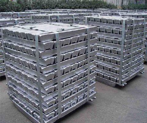 SMM A00 Aluminium Murni Ingot Adc 12 A7 99,7% A8 99,8% 99,9% Paduan Aluminium Adc12 Lm6