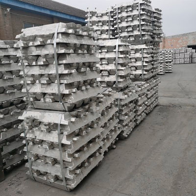 99,9% Industrie Aluminium Pure Ingot Rek Standaard Treksterkte