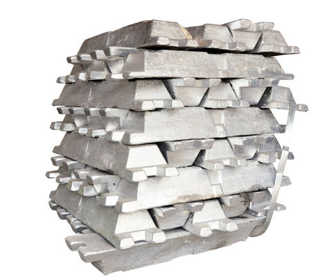 Paduan Aluminium Seng Kemurnian Tinggi Ingot Adc12 A7 Z12 99,7% 99,8% 99,9%