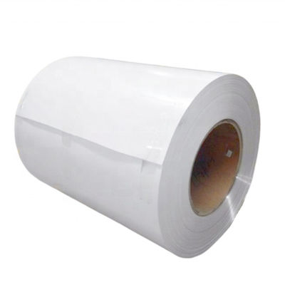 Pvc Prepainted Warna Dilapisi Aluminium Coil Roll Forming Machine Tenda Timbul 0,018-1,5mm