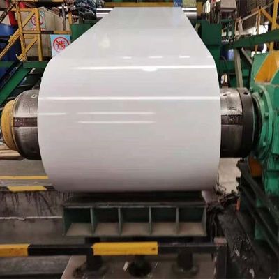 El rollo de aluminio prepintado de la bobina cubre con cinc la caja de almacenamiento de acero en frío 1219m m de la bobina