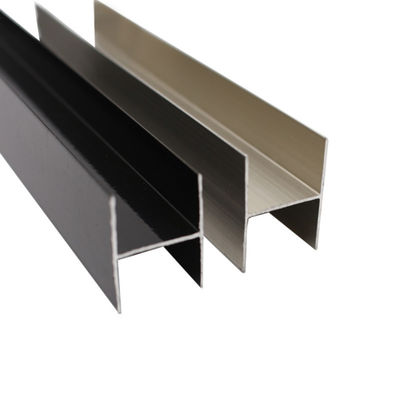 Fence Aluminium U Profile Channel Solar Panel Aluminium Extrusion For Kitchen