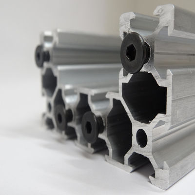 Profil Ekstrusi Aluminium Kecil Untuk Jendela Dan Pintu Saluran U 10-12mm yang Dapat Ditekuk
