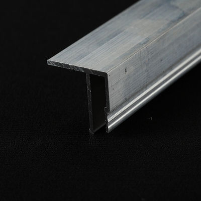 Profil Ekstrusi Aluminium Persegi Panjang Untuk Jendela Dan Pintu Lampu Strip Led Fleksibel Ramping
