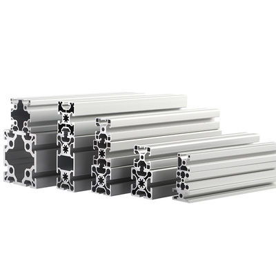Ekstrusi Profil Aluminium Bentuk U Untuk Partisi Pintu Kaca Black Shower Fixed Panel Deep