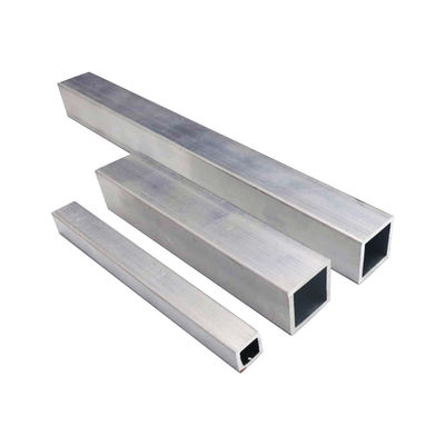 Perfil quadrado de alumínio anodizado do tubo para o tubo de alumínio do micro canal do sistema do cubo