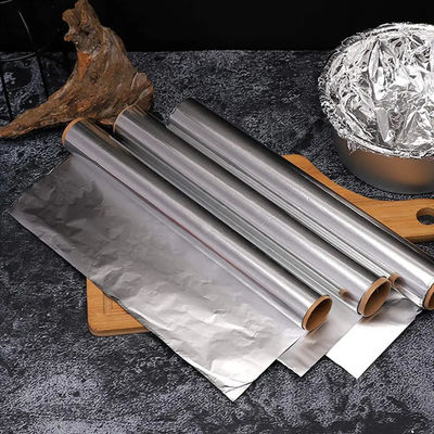 Foglio di alluminio d'argento del rotolo del commestibile su misura inodoro per approvvigionamento